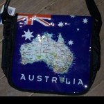 Planen Tasche mit L-Karte Australien