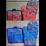 Topflappen Handschuh Aborigines-Malerei