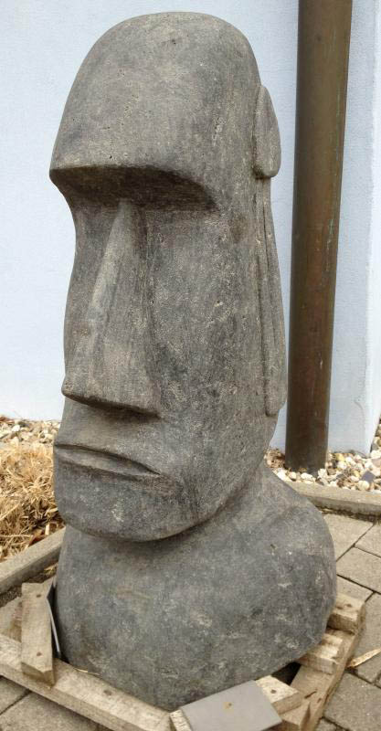 Osterinsel Moai Figur echt STEIN 95cm kaufen im australien versand shop