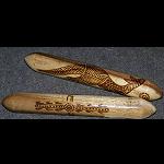 Klangholz gebrannt Mulga Wood 22cm