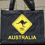 Markt Tasche Roadsign K�nguru  40cm