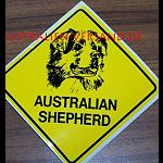 Aufkleber Australien Shepherd 9cm 