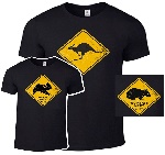 T Shirt Australien Straenschild XXL