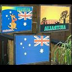 Fensterbild Bilder Folie Australien Motive