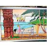 Holzschild Tiki Bar Sdsee Maori 60x40cm