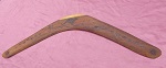 Bumerang Antik branding 60cm Wurzelholz