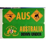 Aufkleber Grn Australia 2er Set 16,5x 5,5