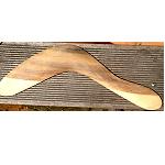 Bumerang Antik Mulga Wood 50cm Australien 