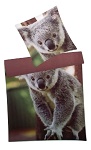 Bettwäsche Koala 135x200 Baumwolle