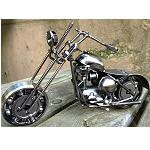 Chopper Harley aus alten Motorradteilen 
