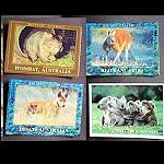 4er Magnet- Set  - Tiere