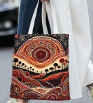 Umhnge Einkaufs Tasche 38x35cm