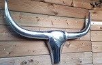 ALUStier Bullen Schdel Kopf Longhorn 90cm