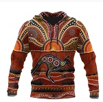 Sweat Shirt Hoodie Kapuze -Kanga Wollunga