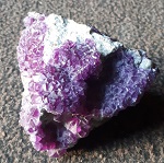 10cmAmethyst Quarz Stein Geode Cooper Pedy