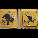 Aufnher Straenschild Koala / Roo 5,5cm