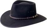 Akubra Hut Cattleman schwarz 57-58