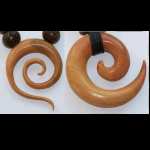 Kette Hook Kreiselform  aus Holz   5cm