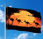 Fahne Flagge Outback K�nguru 150x90