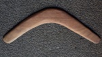 Bumerang antik Australian MULGA wood 45cm