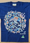 T-Shirt Whale Song Dreaming blau