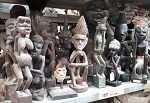 HartHolz Figur Asmat Afrika Aborigines 30c