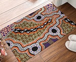 Fumatte indoor 40x60cm Aborigines Malerei
