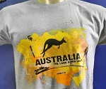 T Shirt ..the land down under...XL