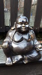 Happy Buddha Big China Bronze 25 cm