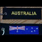 Schlüsselanhänger Flagge Australien weich