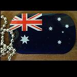 Kette Dogtag Marke Australien Neuseeland