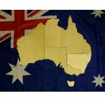 Puzzle Australien Landteile 60cm