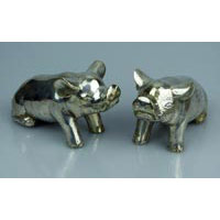 Schwein Bronze Lnge ca. 13 cm