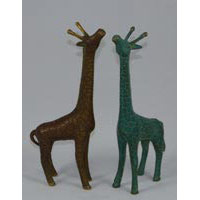 Giraffe Bronze 15 cm