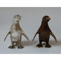 Pinguin Bronze ca. 12 cm